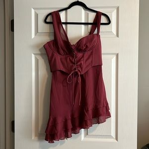 Mauve Oh Polly mini dress, size 10.